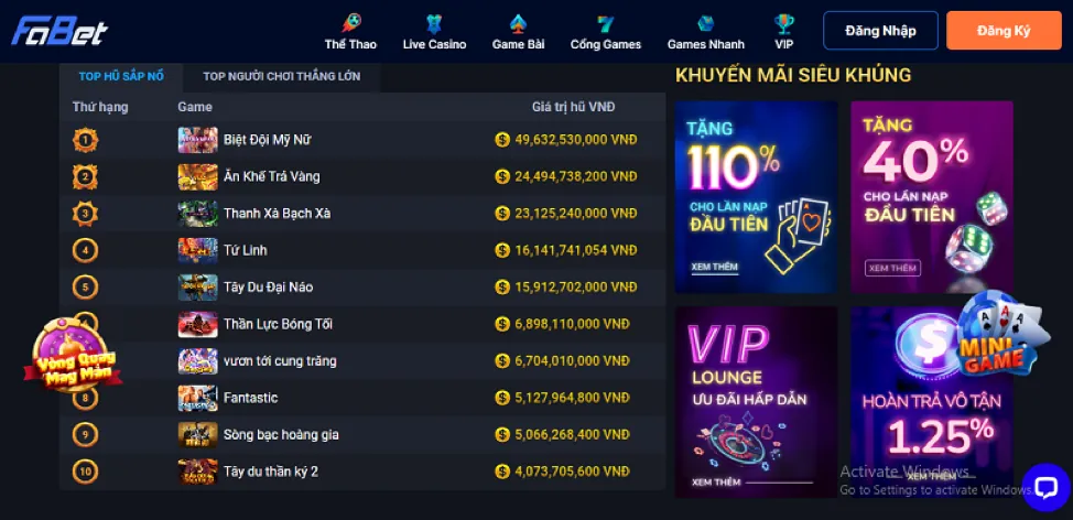 Casino trực tuyến Gaking79 link vào